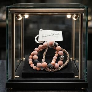 Women's stretchy beaded bracelet